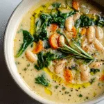 Best Tuscan White Bean Soup - Eat With Clarity