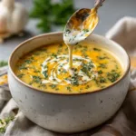 Cheddar Garlic Herb Potato Soup | Cozy & Creamy Comfort Food