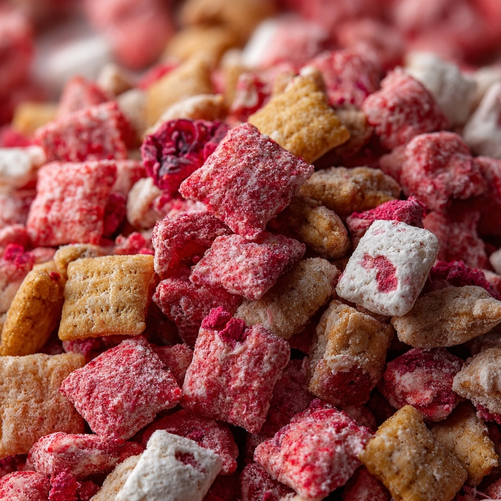 Cherry Cheesecake Puppy Chow: A Sweet Treat to Try! 2 Cherry Cheesecake Puppy Chow