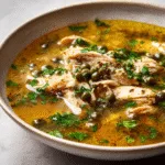 Chicken Piccata Soup
