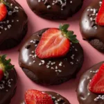 Chocolate Covered Strawberry Cookies Perfect For Your Sweetheart