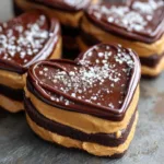 Chocolate Peanut Butter Valentine’s Heart