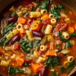 Classic Minestrone Soup: Taste Tradition in Every Spoon! 3 Classic Minestrone Soup