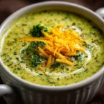 Creamy Cheddar Broccoli Soup (Panera Copycat) Made Easy! 3 Creamy Cheddar Broccoli Soup (Panera Copycat)