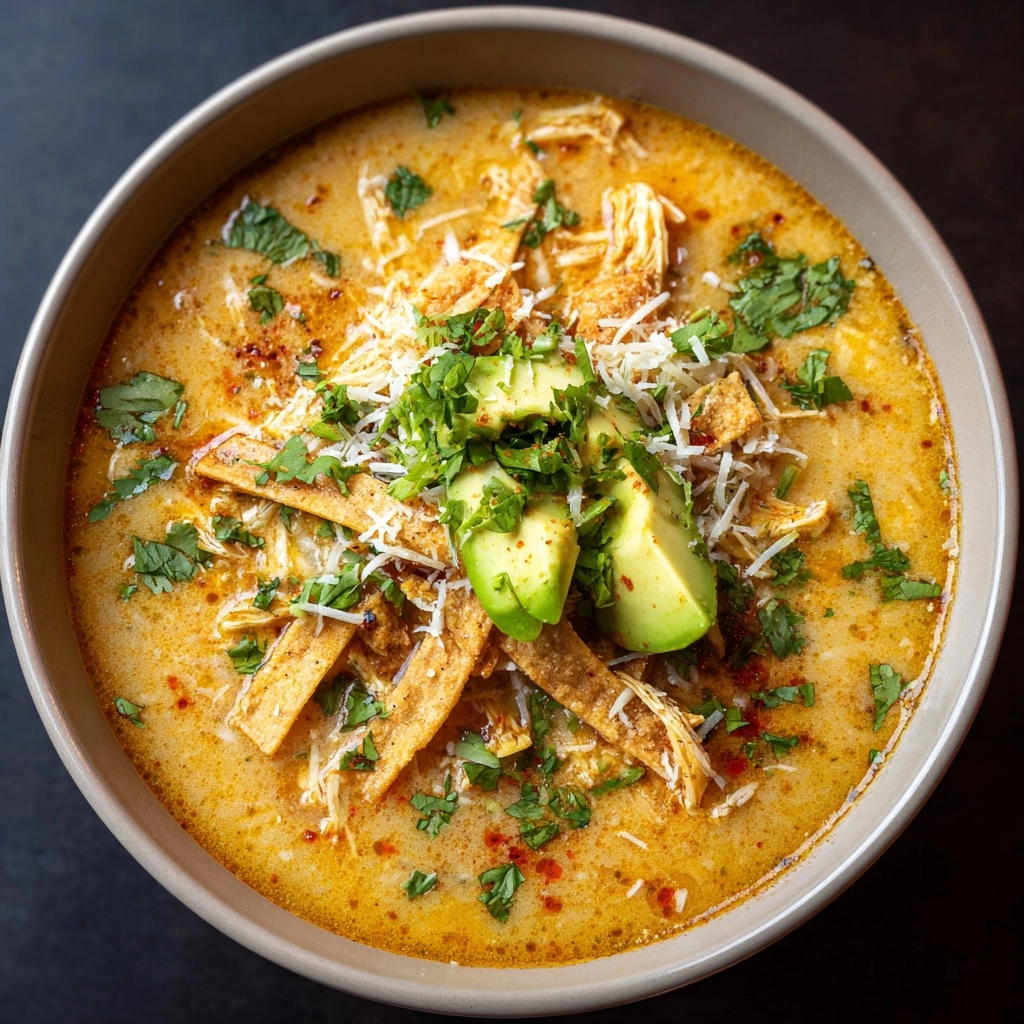 Creamy Chicken Tortilla Soup