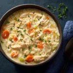 Creamy Chicken and Rice Soup