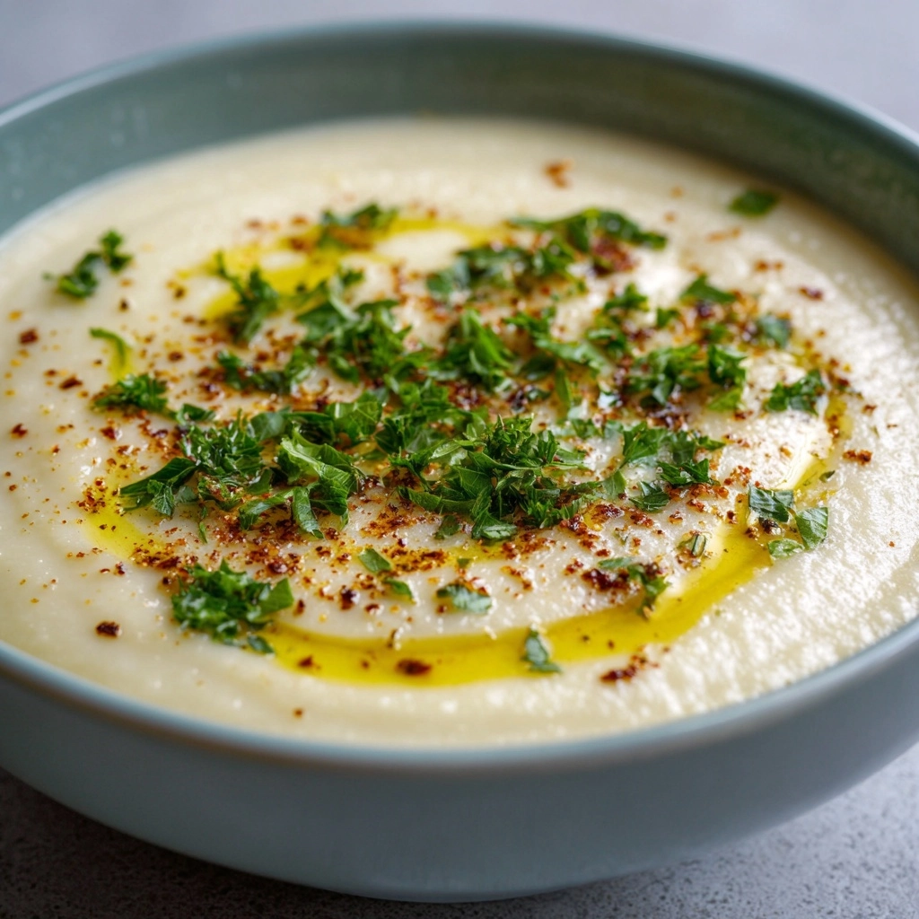 Creamy Roasted Cauliflower Soup | Ambitious Kitchen