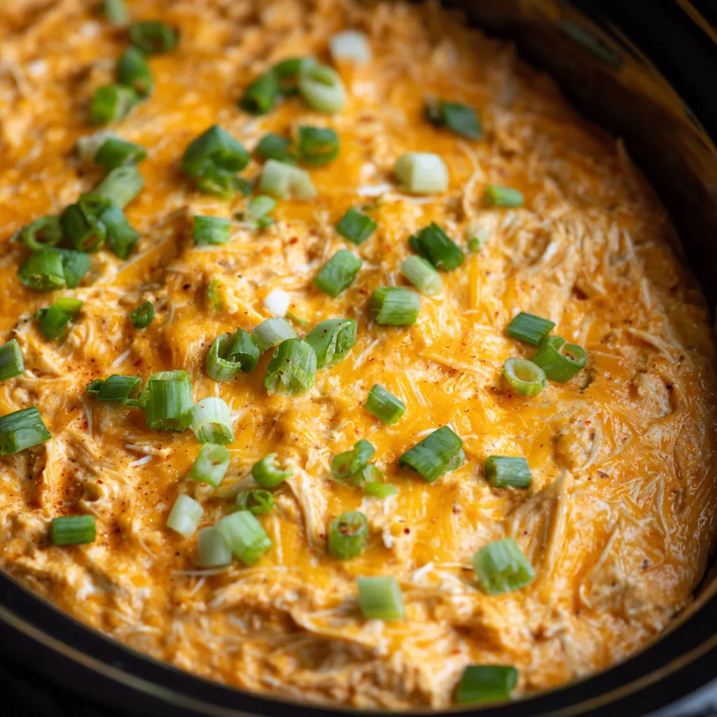 Crockpot Buffalo Chicken Dip Recipe