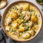 Crockpot Chicken Corn Chowder