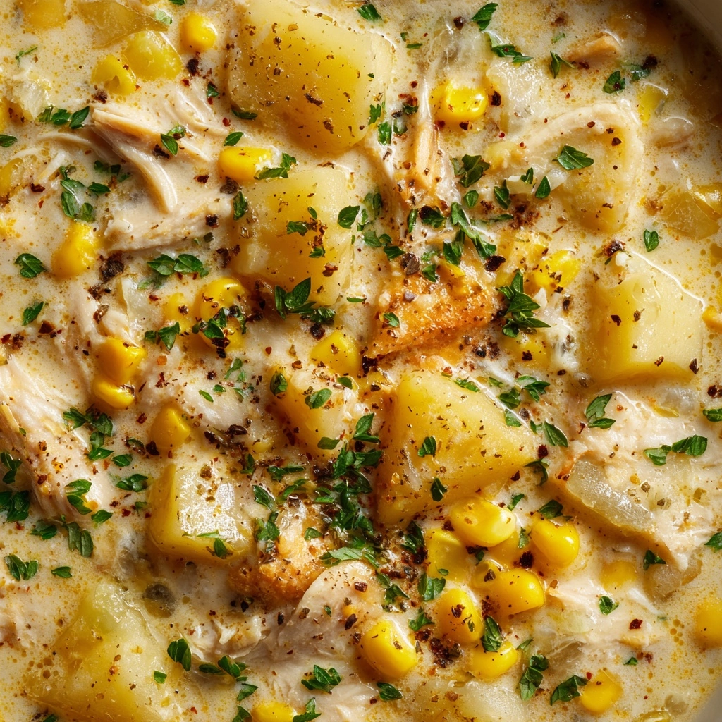 Crockpot Chicken Corn Chowder