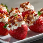 Deviled Strawberries (The BEST Party Food For A Crowd!)