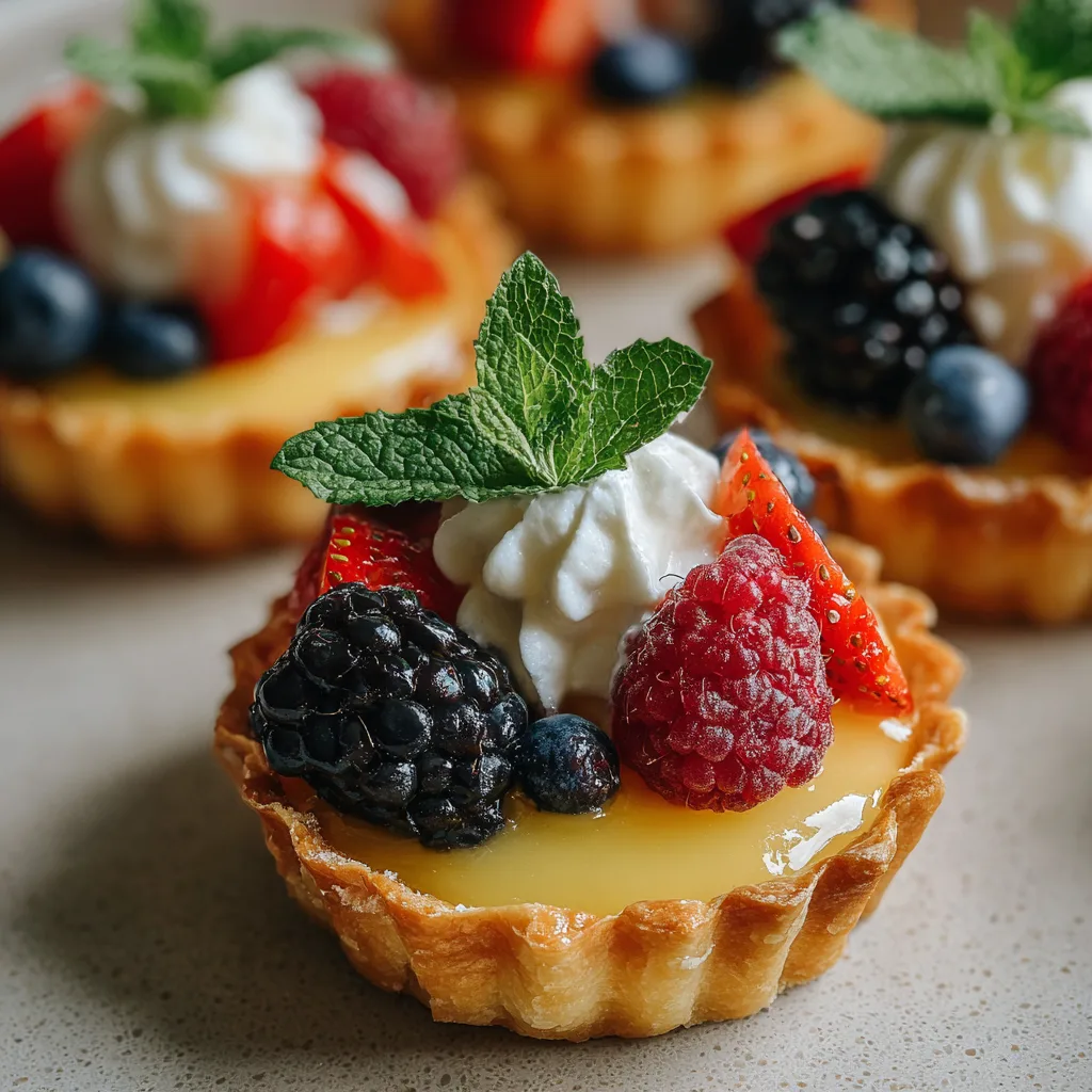 Easy Lemon Curd Tartlets | Mothers Day Baking Ideas