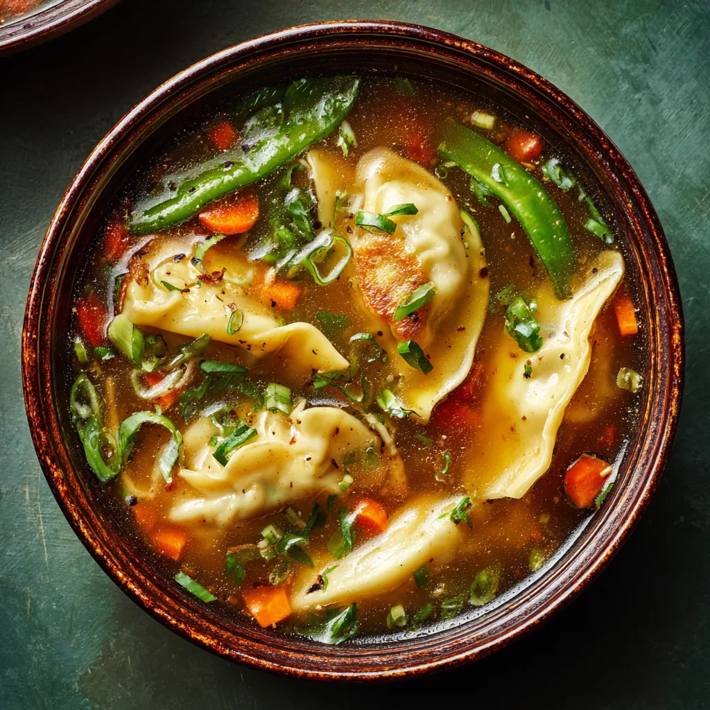 Easy Potsticker Soup Recipe for Comfort Food Lovers
