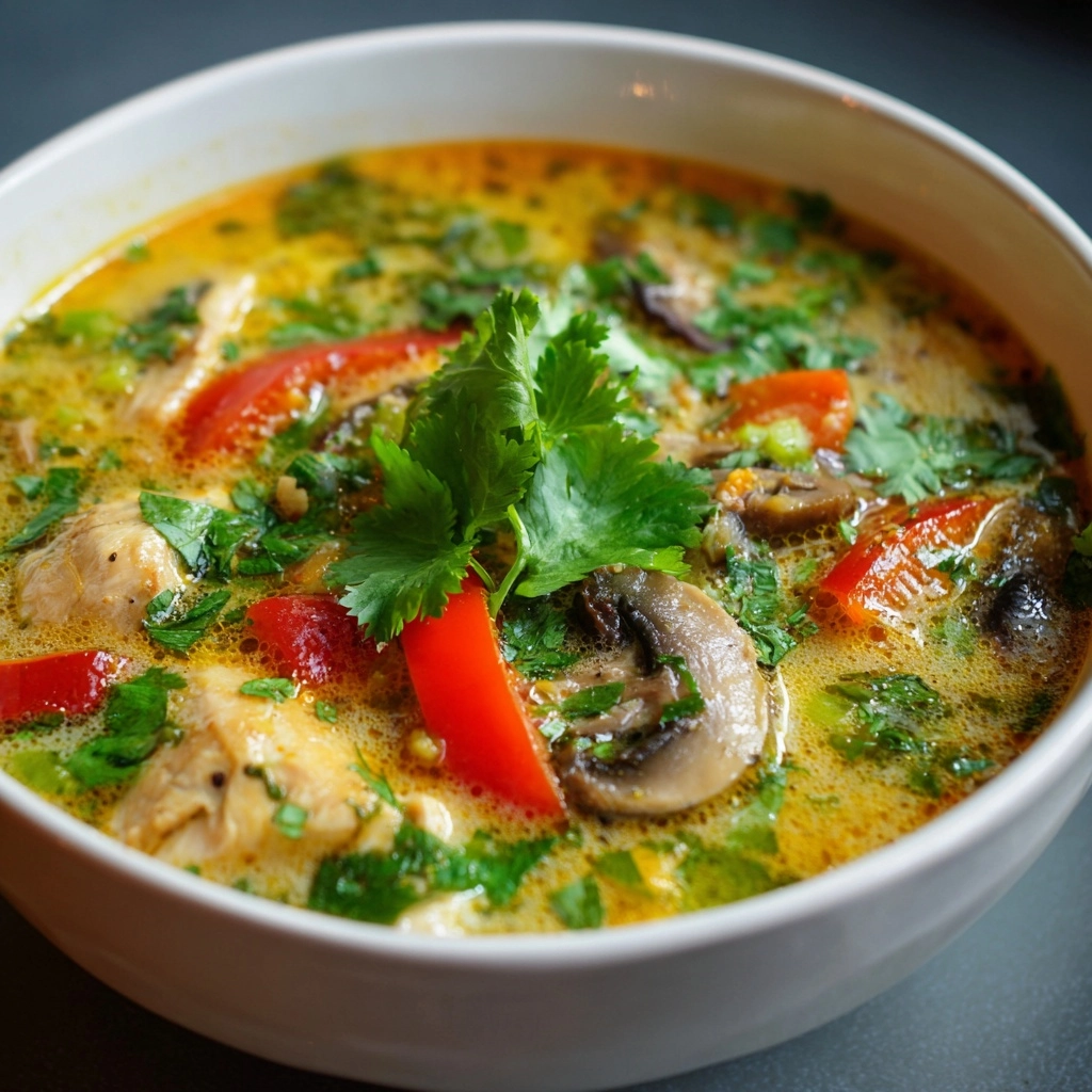Easy Thai Chicken Soup: A Quick Recipe That Delights! 2 Easy Thai Chicken Soup