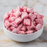 Fluffy Strawberry Shortcake Puppy Chow Delights Await You! 3 Fluffy Strawberry Shortcake Puppy Chow