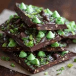 Grasshopper Mint Chocolate Bark Recipe
