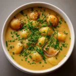 Hangover Cure Garlic Potato Soup | Home Cooked Harvest