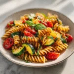 Healthy Tomato Zucchini Pasta Recipe – Easy Vegetarian Pasta Recipe