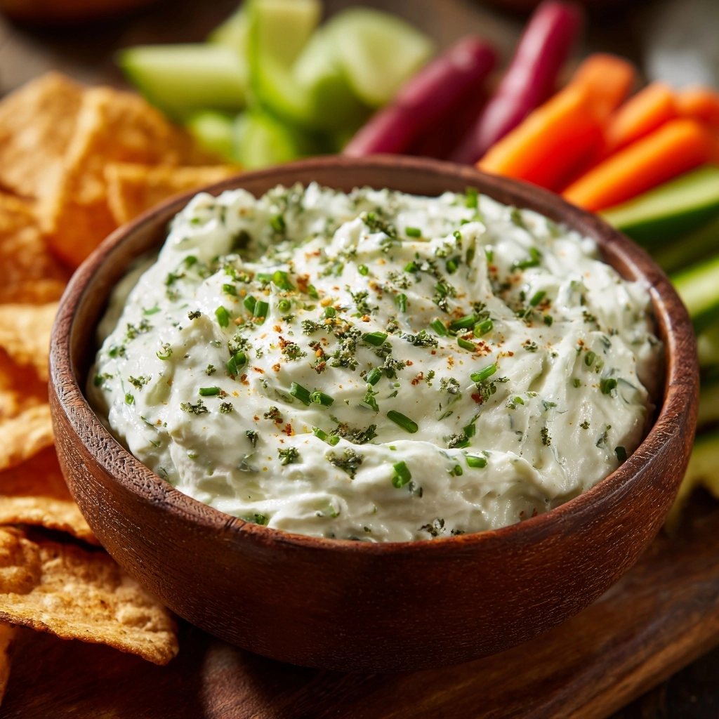 High Protein Cottage Cheese Ranch Dip