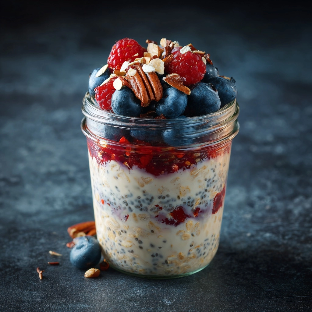 High-Protein Overnight Oats