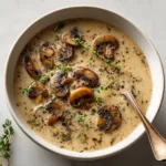 Homemade Cream of Mushroom Soup