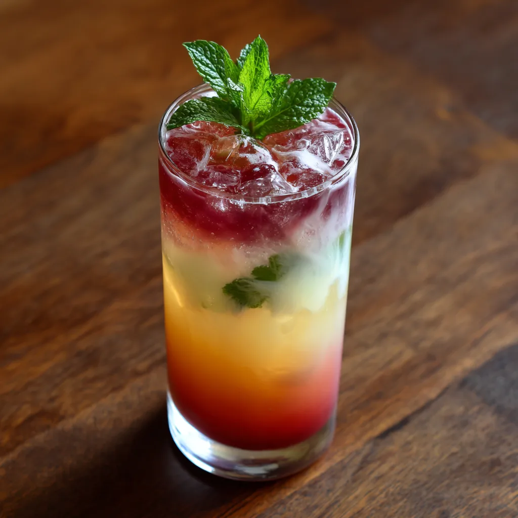 Homemade Real Fruit Irish Cream Soda