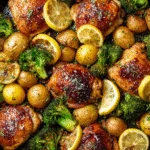 Lemon Garlic Chicken (Sheet Pan with Potatoes & Broccoli OR Marinade)