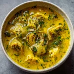Lemony Tuscan Artichoke Soup • 30 minutes!