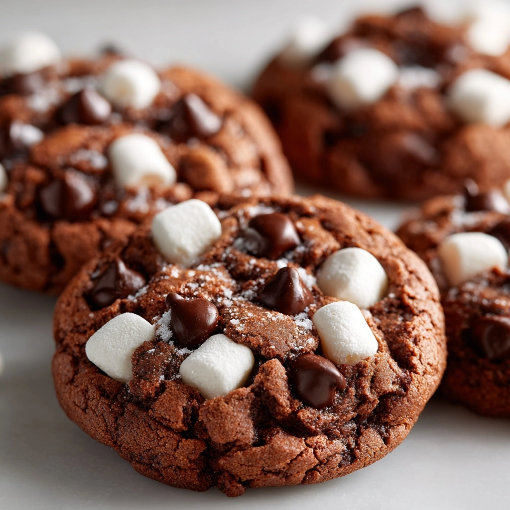 Marshmallow-Surprise Hot Cocoa Cookies