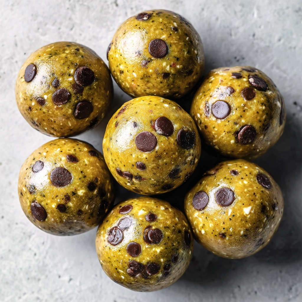 Mint Chocolate Chip Protein Balls