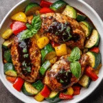 One Pan Balsamic Chicken