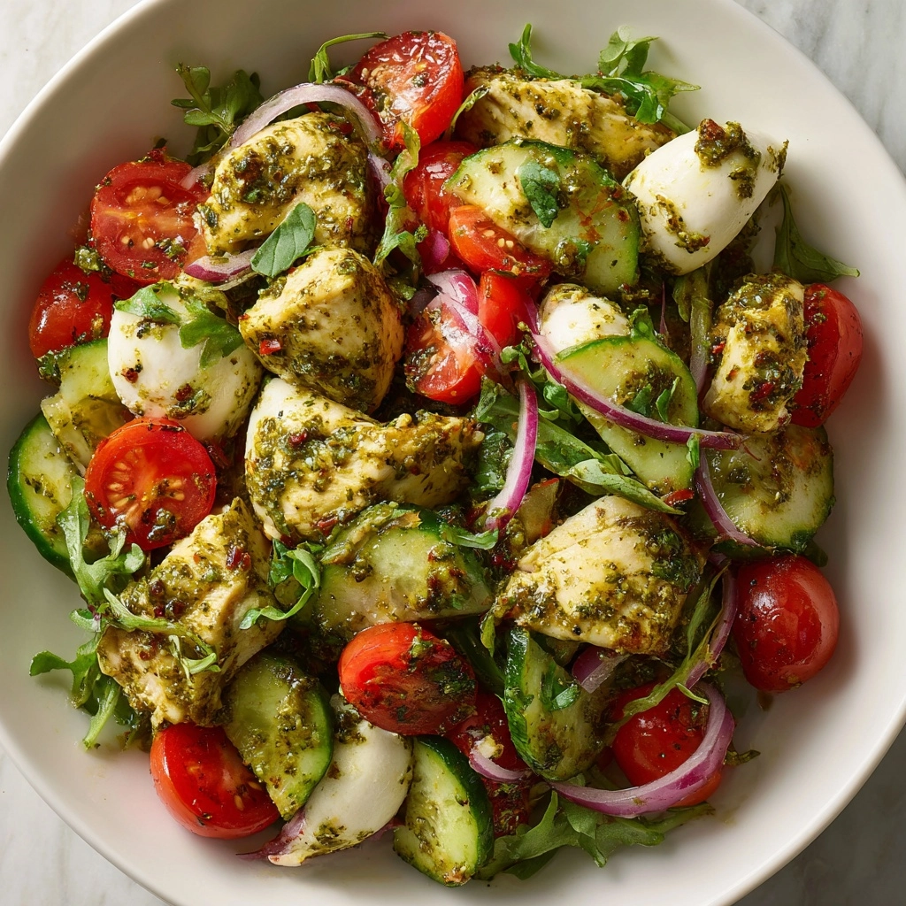 Pesto Chicken Salad