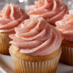 Pink Champagne Cupcakes