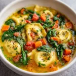 Quick + Easy Ravioli Soup