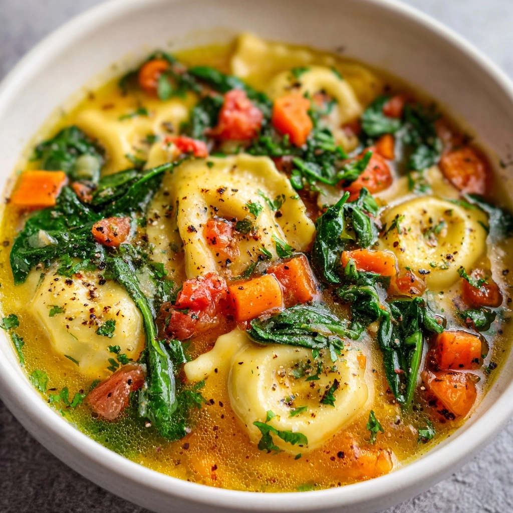 Quick + Easy Ravioli Soup