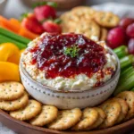 Quick Pepper Jelly Cream Cheese Appetizer Dip and Bites