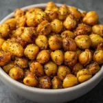 Ranch Crispy Roasted Chickpeas