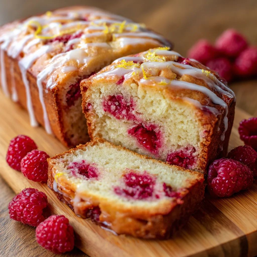 Raspberry Lemon Loaf