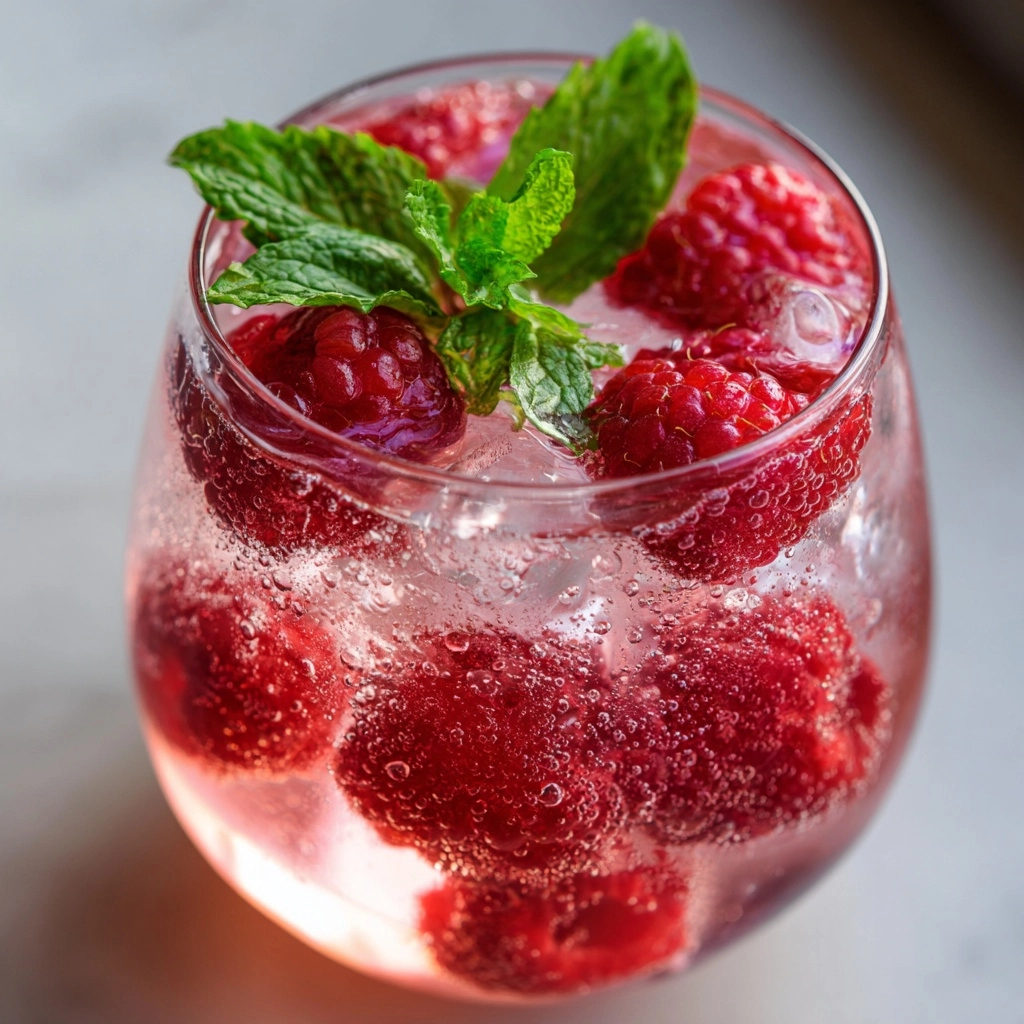 Raspberry Moscato Cocktail – A Sweet Valentine Treat!