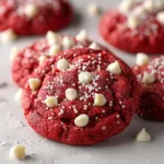 Red Velvet Cake Mix Cookies