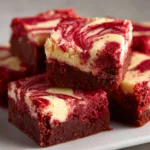 Red Velvet Cheesecake Brownies