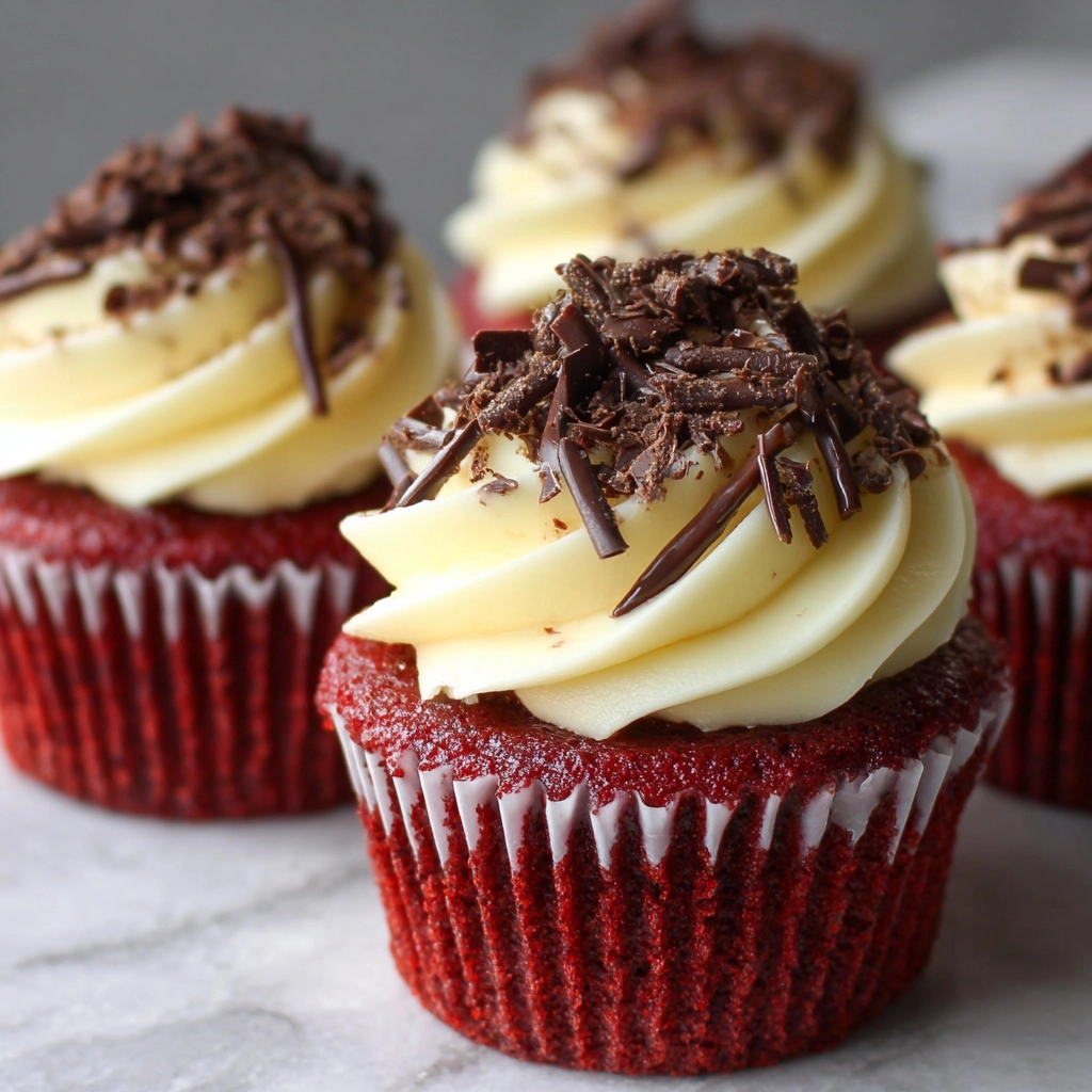 Red Velvet Cheesecake Cupcakes