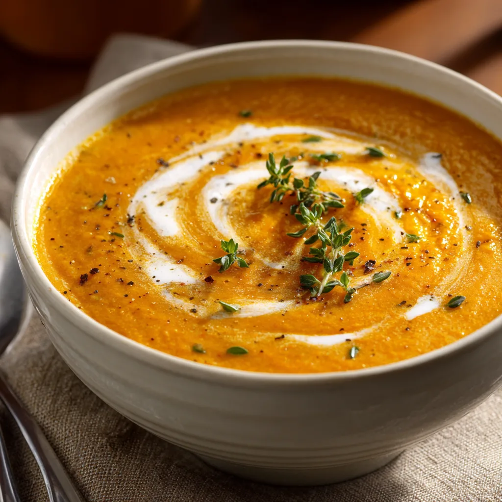 Roasted Vegetable Soup: Smooth and Creamy
