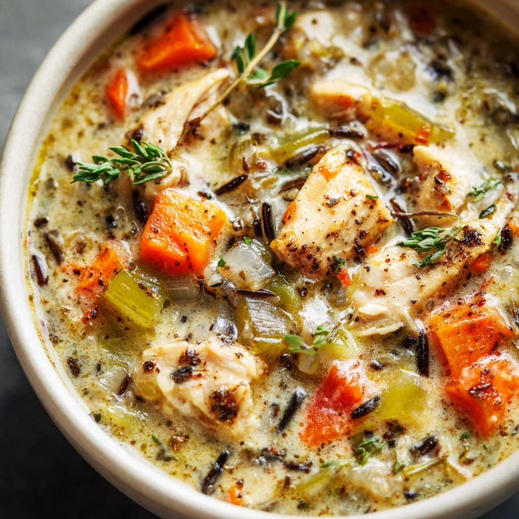 SLOW COOKER CHICKEN AND WILD RICE SOUP: A Cozy Delight! 2 SLOW COOKER CHICKEN AND WILD RICE SOUP