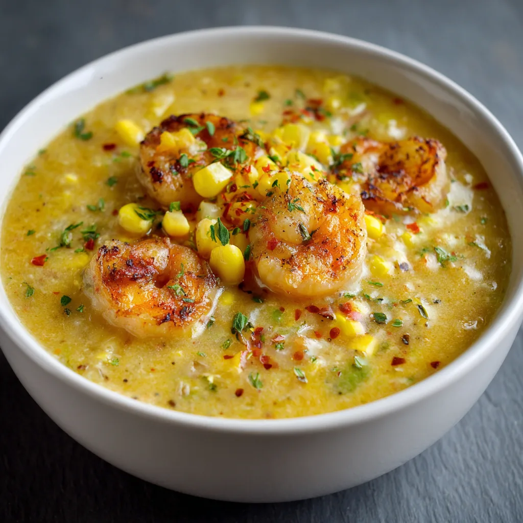 Shrimp and Corn Soup