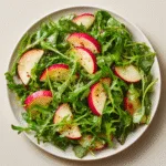 Simple Apple Arugula Salad Recipe | Lemons & Zest