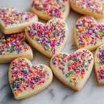 Slice and Bake Heart Cookies