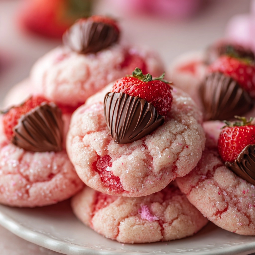 Strawberry Kiss Cookies Recipe: Delight Your Taste Buds! 2 Strawberry Kiss Cookies Recipe - Emma's Cake Studio