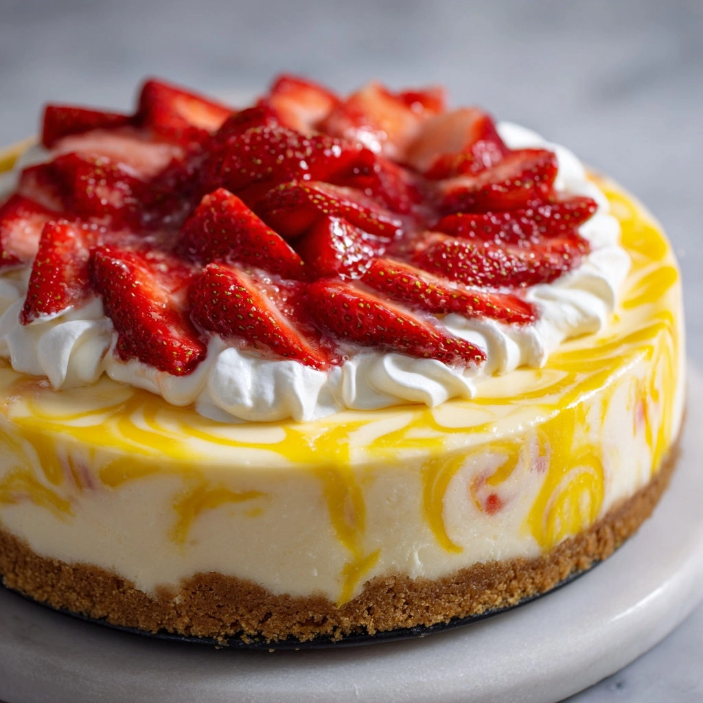 Strawberry Lemonade Cheesecake Recipe You'll Love! 2 Strawberry Lemonade Cheesecake Recipe