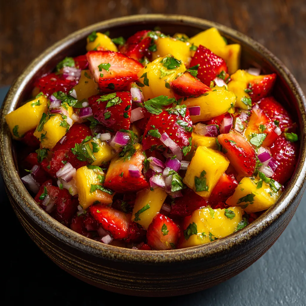 Strawberry Mango Salsa